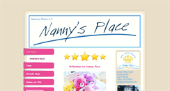 Desktop Screenshot of nannys-place.com